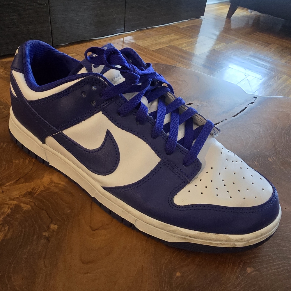 Nike Dunk Low Retro Concord Purple 10.5 - Picture 3 of 7